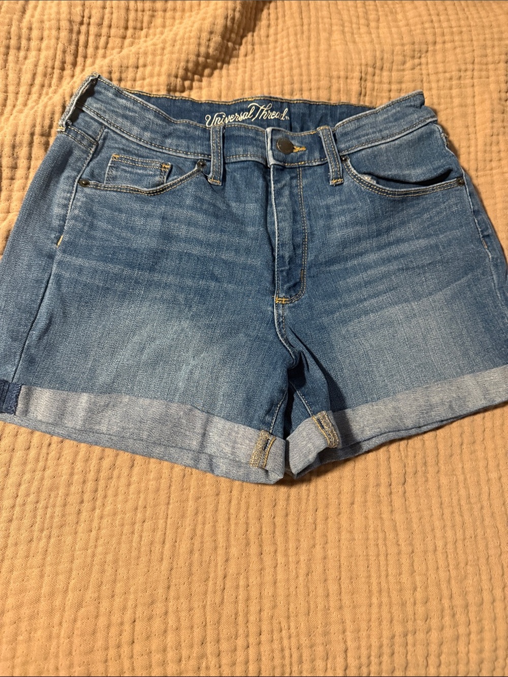 Universal Thread High Midi Denim Shorts